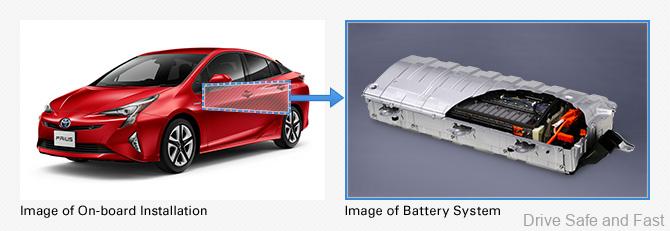 toyota battery with panasonic technology