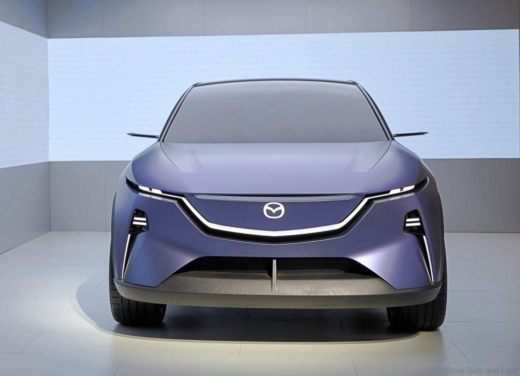 Mazda Arata Concept front end looking like a Mazda CX-5 EV preview