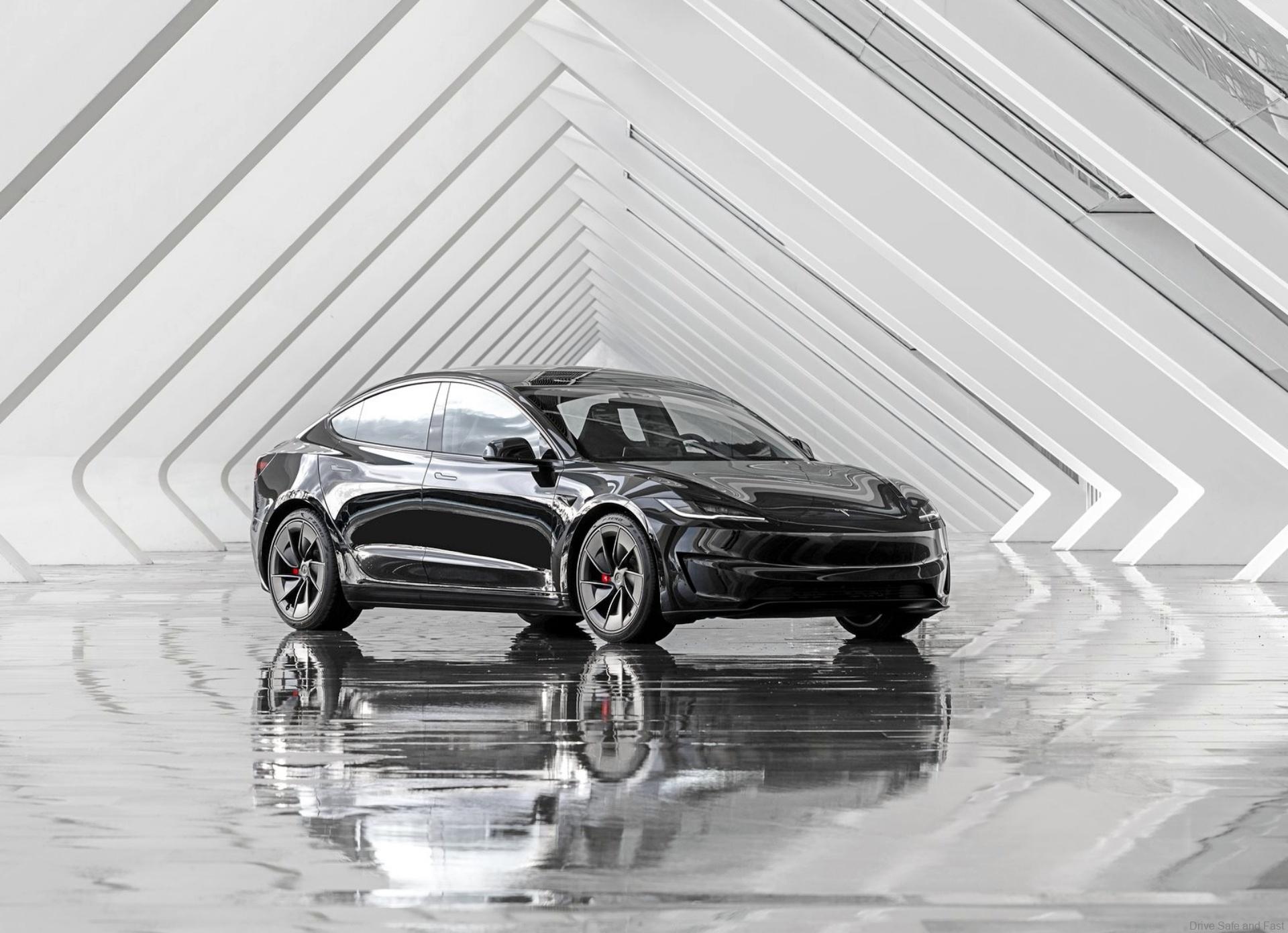 2024 Tesla Model 3 Performance with self driving capabilities