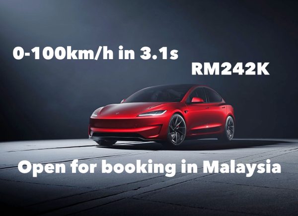 Tesla Model 3 Performance Available To Order In Malaysia 1 Day After Global Launch