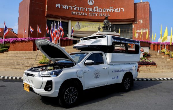 Electric Toyota Hilux Revo Pilot Programme Begins In Pattaya, Thailand