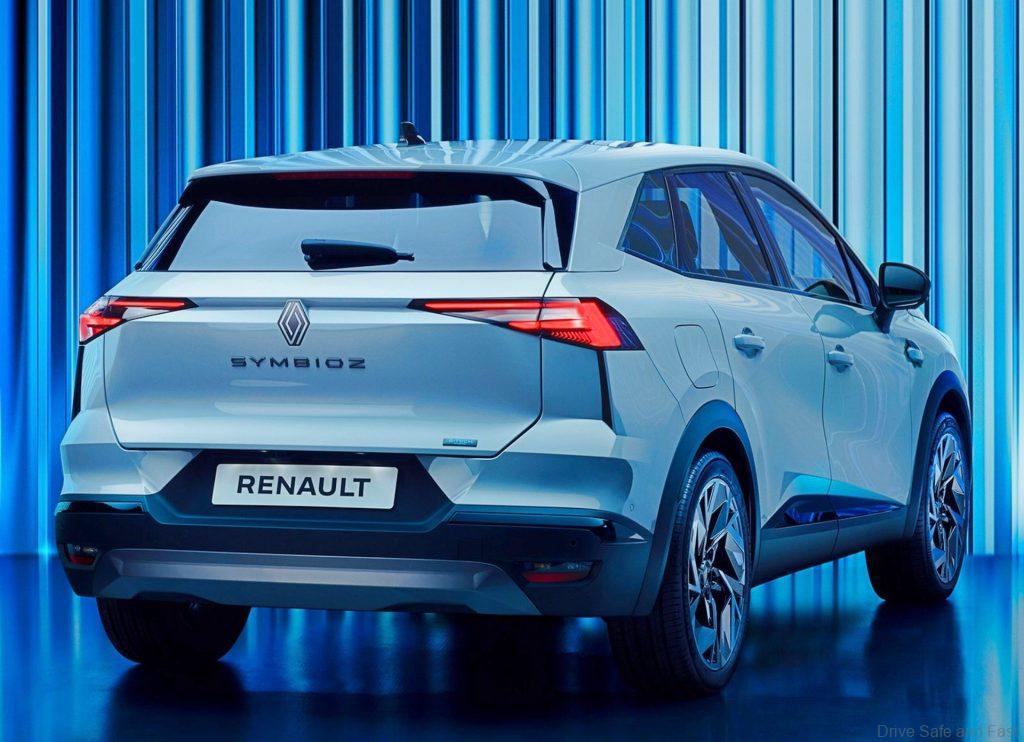 Renault Symbioz from the rear