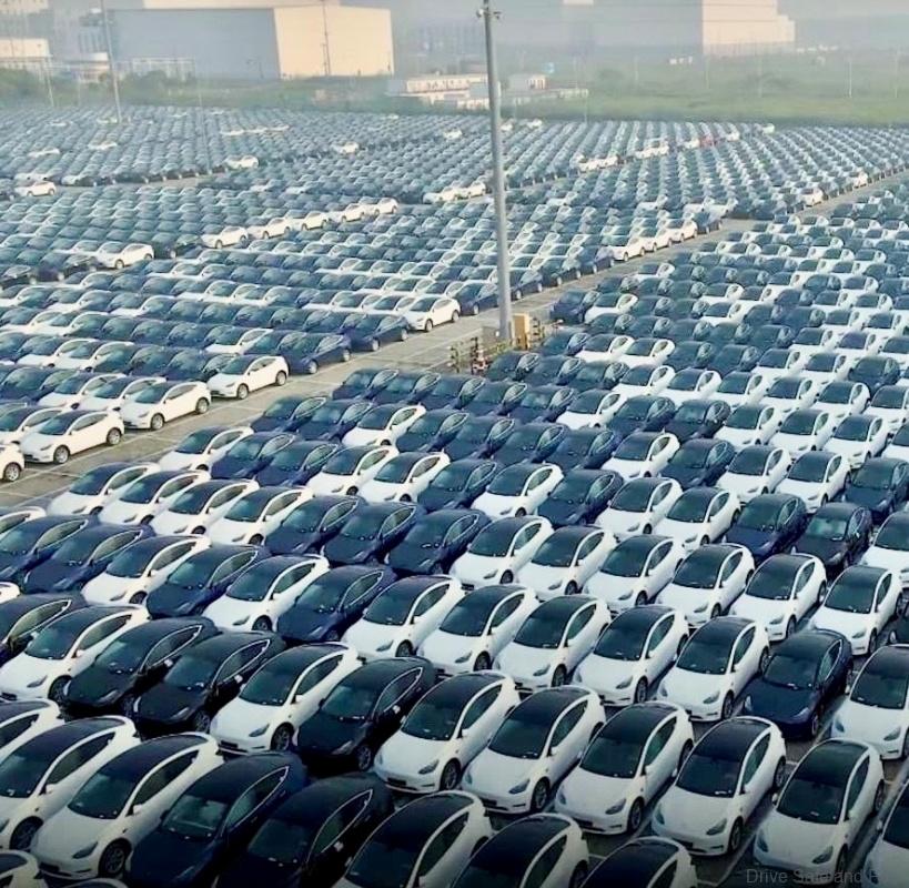 Is Tesla Really Sitting On Unsold Stocks Visible From Space?