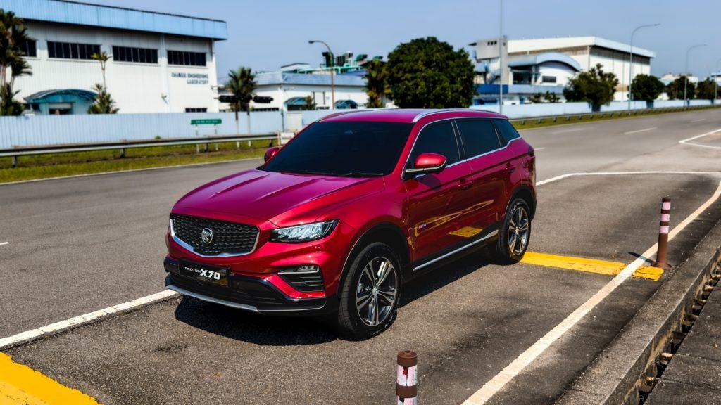 proton x70 was the original chinese car in malaysia