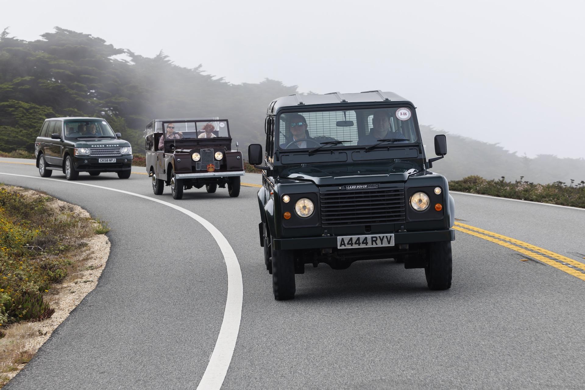 Late Queen's Best Land Rover Vehicles Shown At Pebble Beach