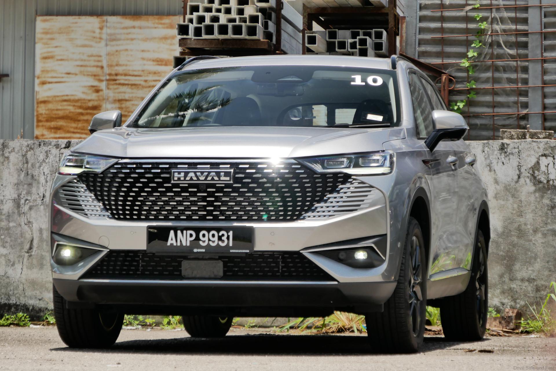 2024 Haval H6 HEV front view in Malaysia prior to launch