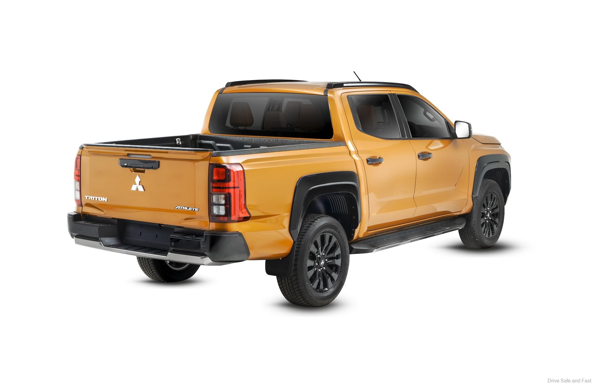 2024 Mitsubishi Triton Athlete from the rear