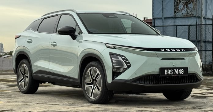 Chery Omoda E5 from the exterior