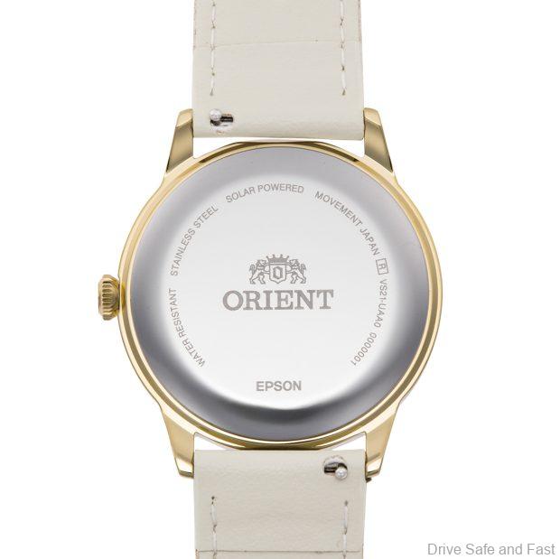 Orient Bambino 75th anniversary case back