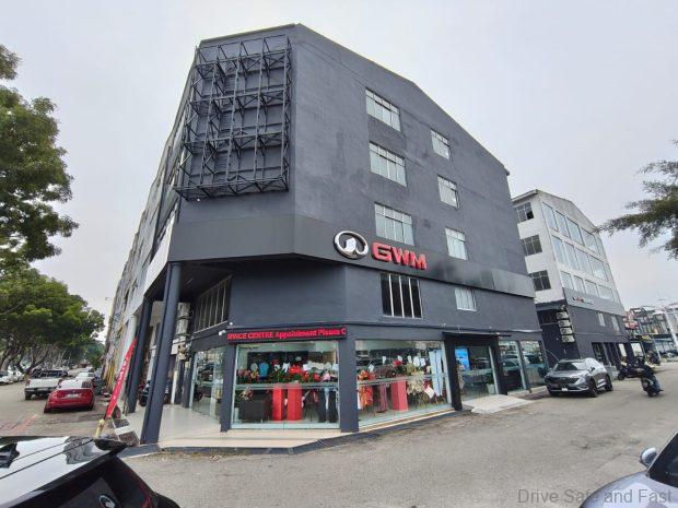GWM showroom in Malacca