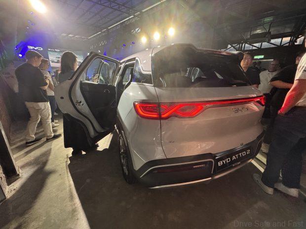 BYD Atto 2 rear
