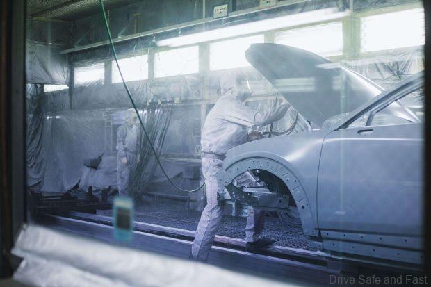 Mazda Hiroshima Factory paint shop