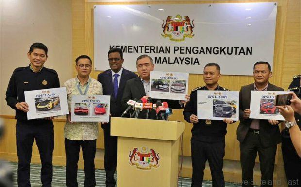 ops luxury cracks down on luxury cars with unpaid road tax