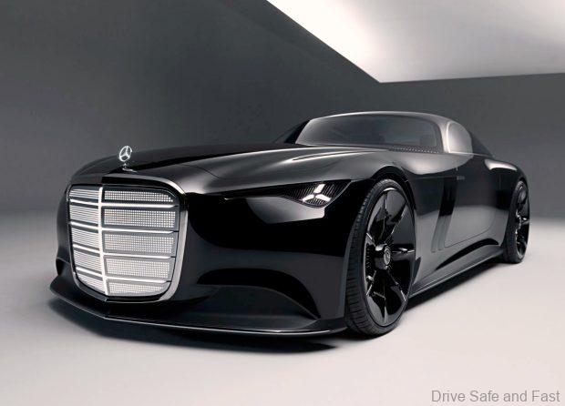Mercedes-Benz Vision Iconic three quarter view