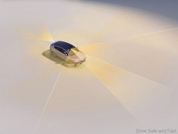 adas sensors shown