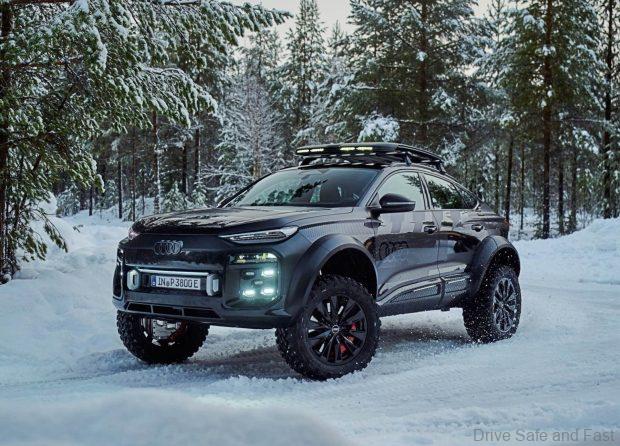 Audi off-roader Q6 e-tron concept off-roader