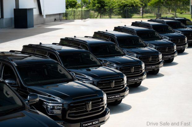 GWM Tank 500 at G20 Summit 2025