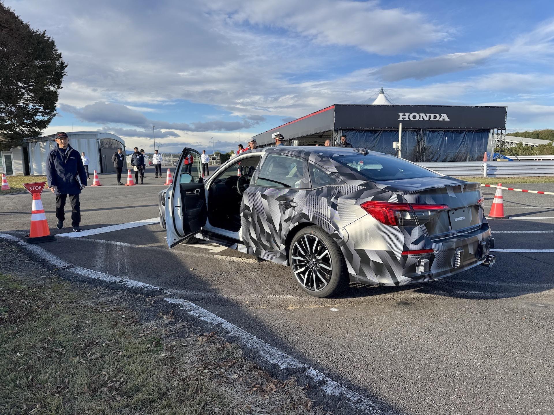 Honda Civic Concept For 2026 Test Driven At Motegi Circuit