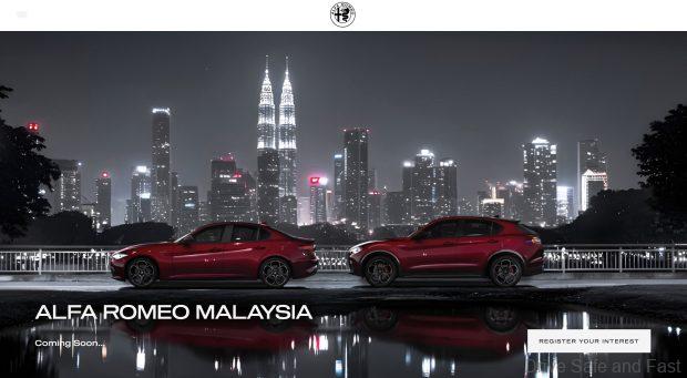 alfa romeo malaysia website