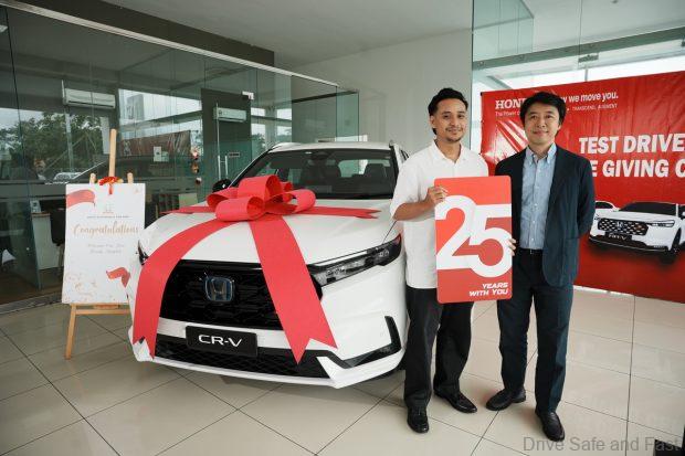 honda 25th anniversary november winner