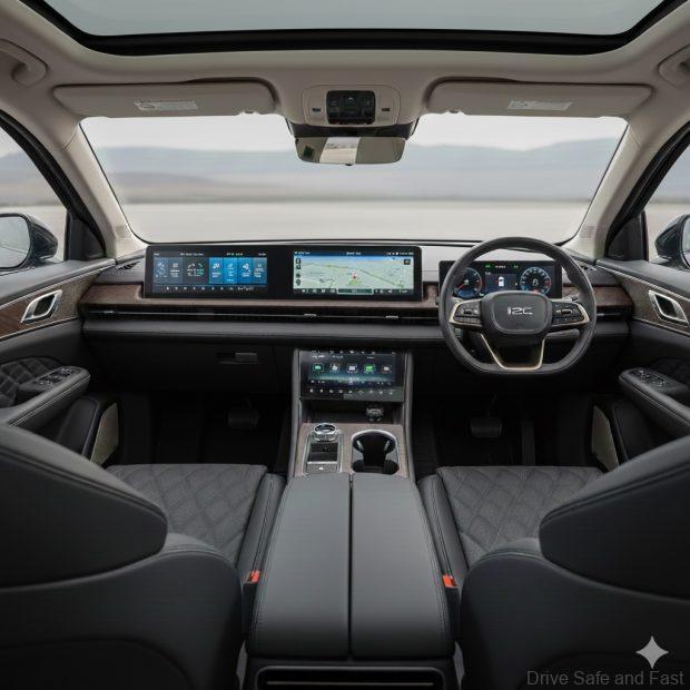 rendering of the TMI i2c indonesia ev interior