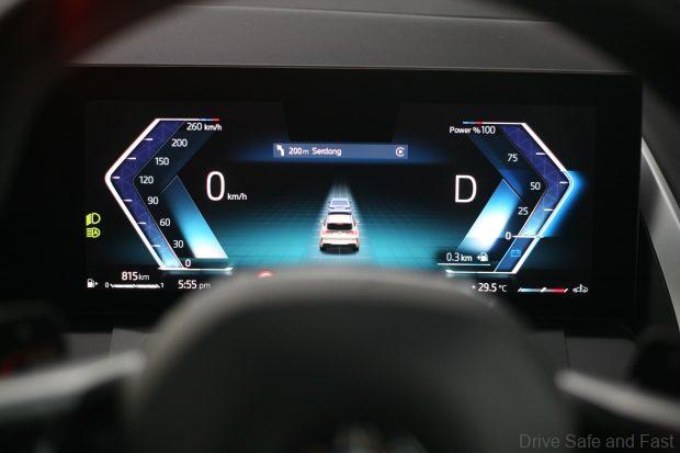 bmw x3 digital instrument cluster