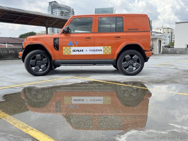 iCAUR V23 side profile