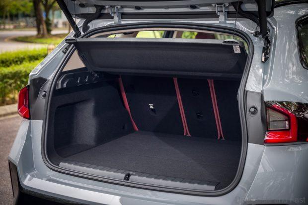 bmw x1 edrive20L M Sport boot space