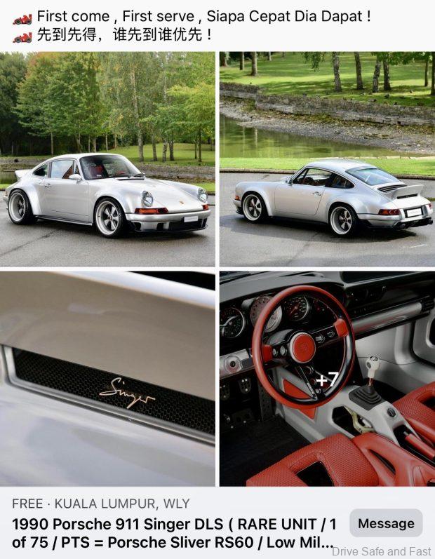 Singer Built Porsche 911