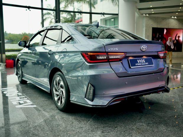 toyota vios hev rear