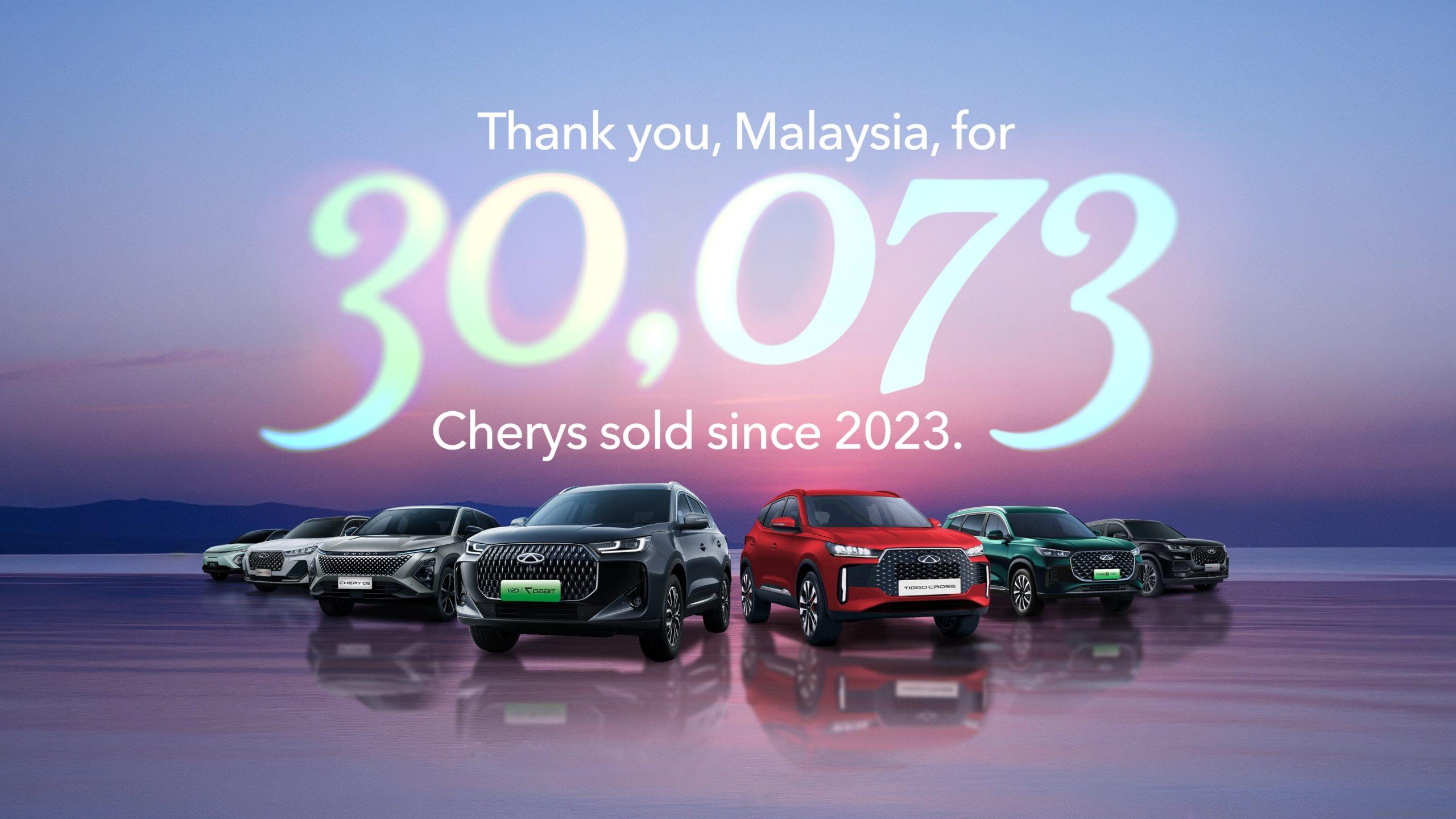 Chery Malaysia Sold 30K Cars In Just 3 Years