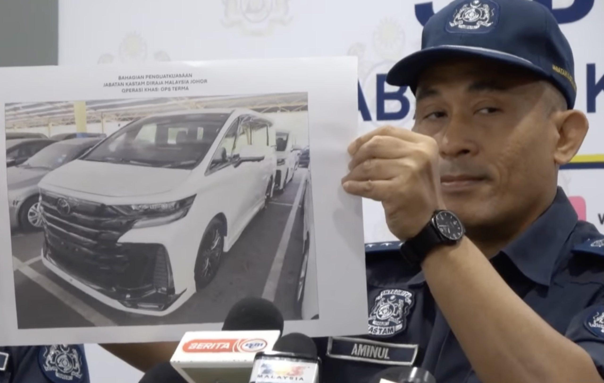 Johor Customs Seizes 42 Luxury Cars Worth RM22.6 Million