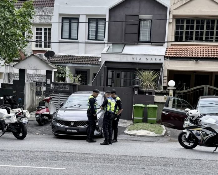 Inconsiderate car driver