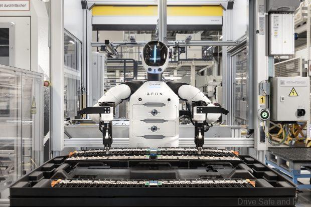 bmw group humanoid robot aeon