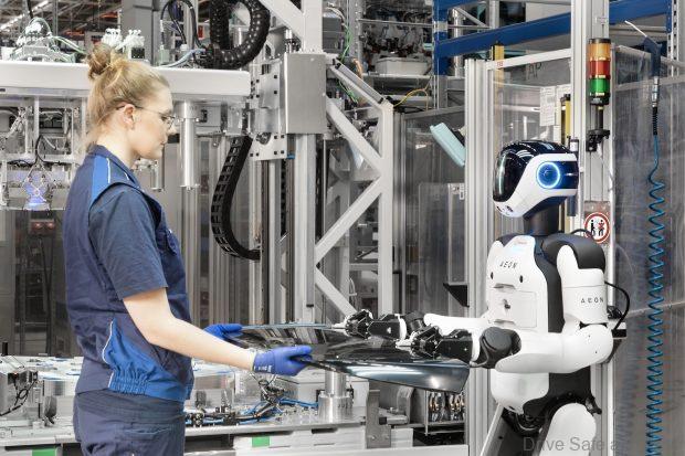 humanoid robots in germany bmw plant