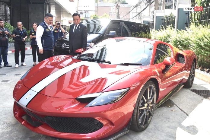 Thailand Seizes Luxury Cars