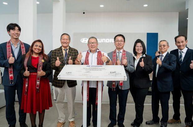 hyundai new 3S centre in sarawak