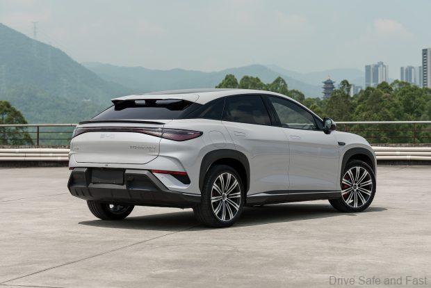 byd sealion 7 rear