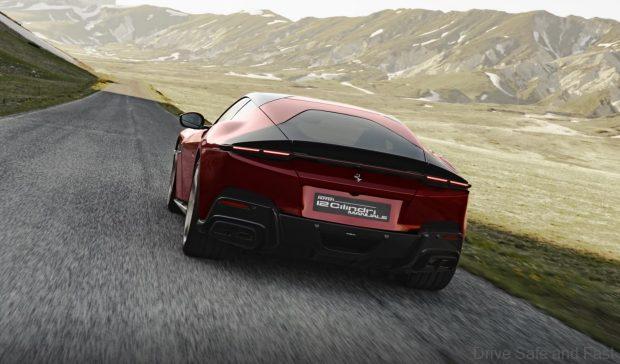 Ferrari 12cilindri rear