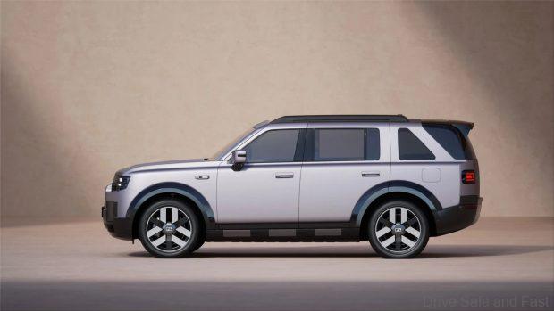 chery JLR freelander 8 side profile