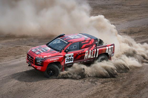 Mitsubishi triton axcr 2026 model spinning in the sand