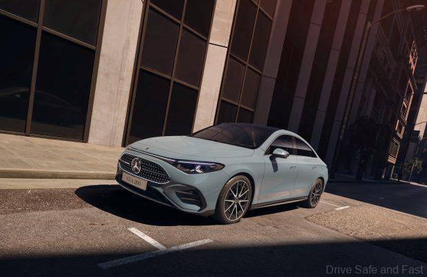 mercedes-benz cla 200 amg line in motion