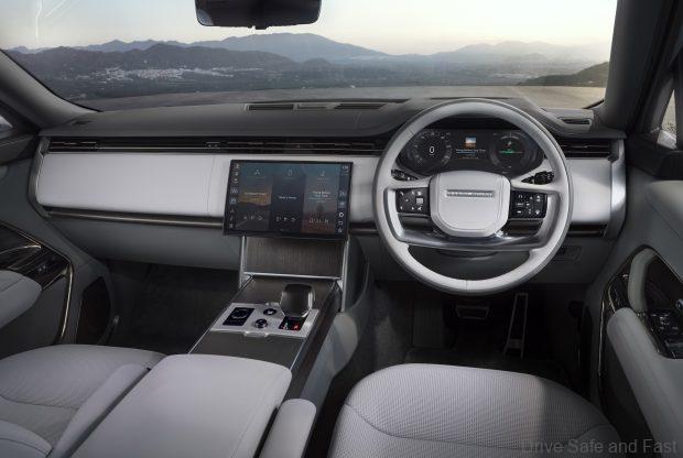 range rover electric dashboard