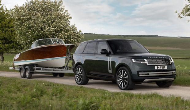 range rover electric towing
