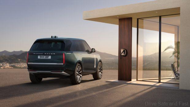 range rover electric charging